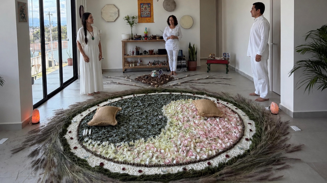 Crear el mandala ceremonial. 1ª y 2ª parte.