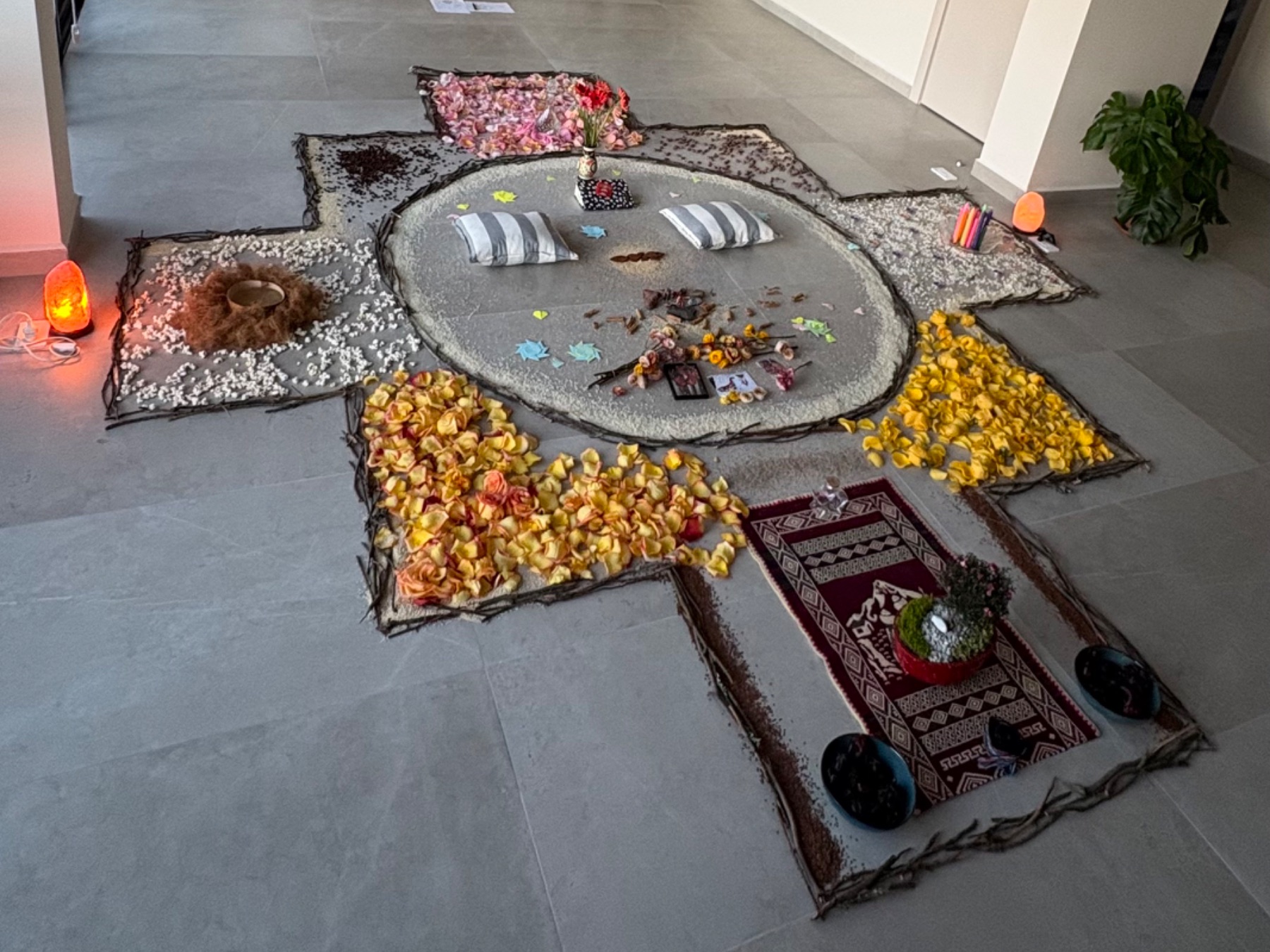 Mandala vivo listo para ser habitado